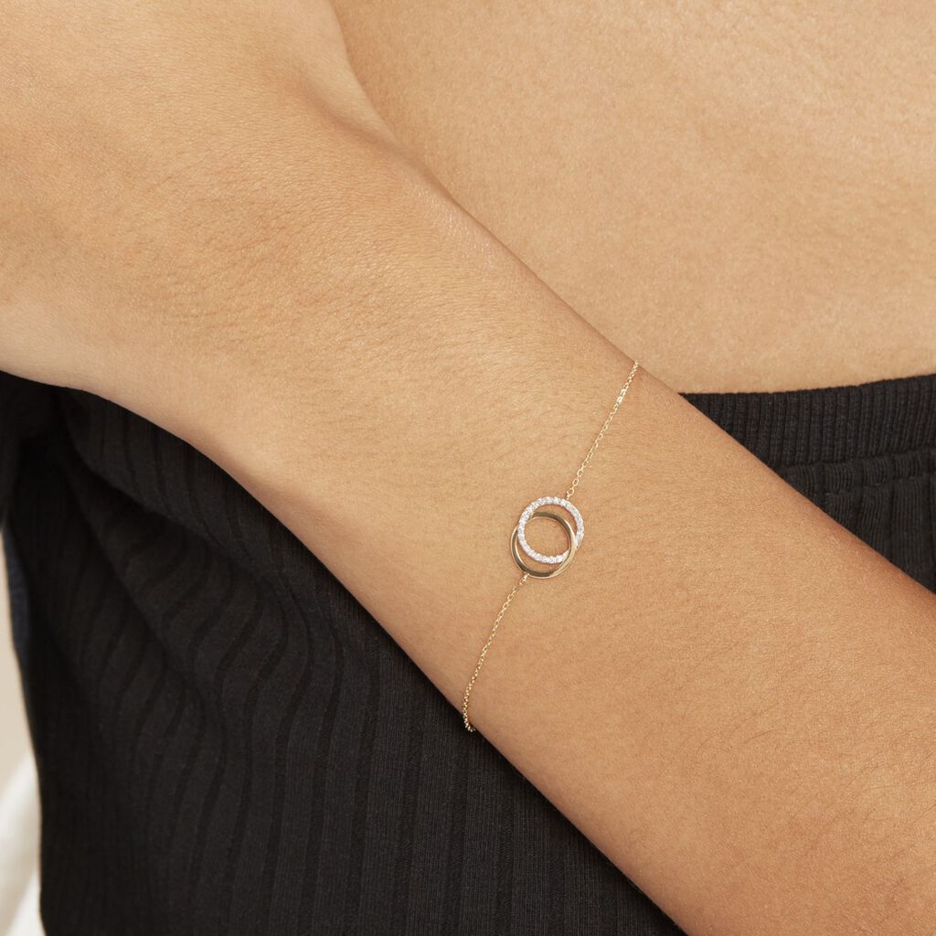 Bracelet Or Jaune Tresha Diamants