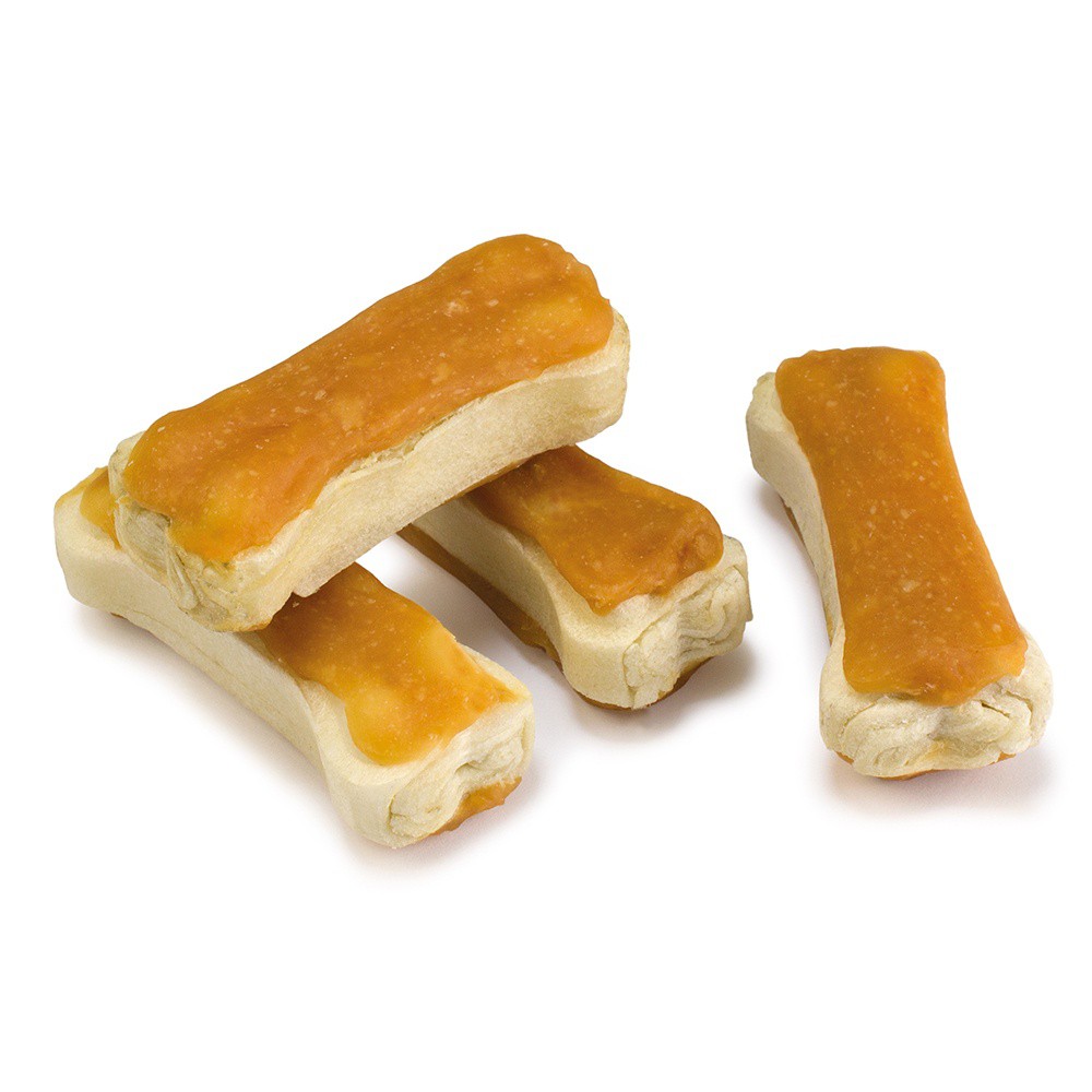 Arquivet Petiscos Naturais para Cães, Ossinhos Prensados com Sabor de Frango