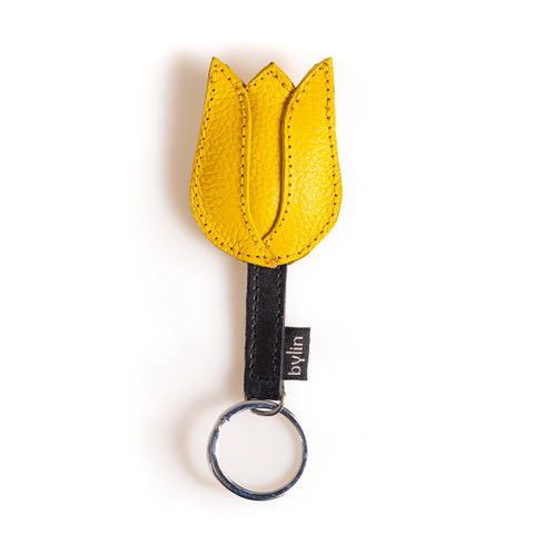 Tulip key ring Jamaica Yellow