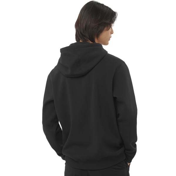 Sweatshirt SALOMON BIG LOGO HOODIE DEEP BLACK