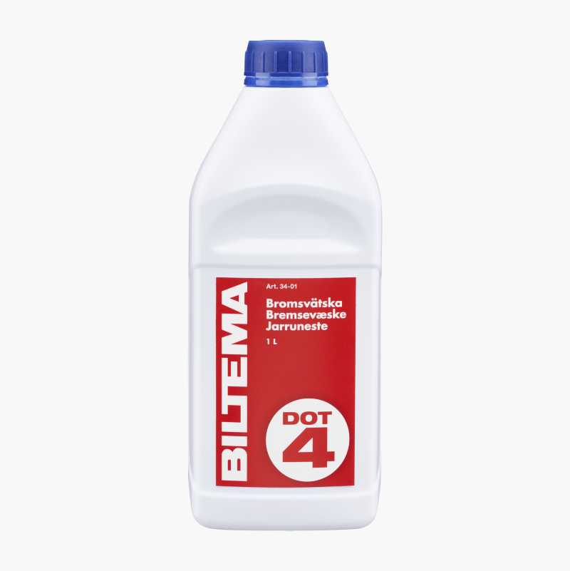 Bremsevæske DOT 4, 1 liter