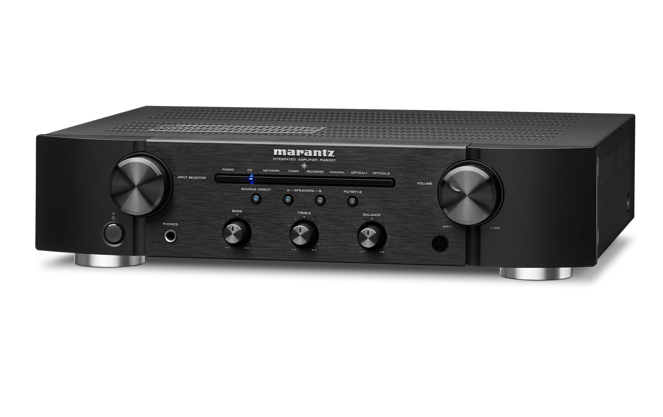 Stereo-Verstärker PM6007 Schwarz<br>Vollverstärker mit Digitaleingängen