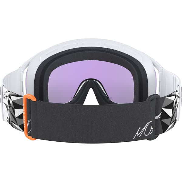 Masque de ski POC ZONULA RACE HYDROGEN WHITE/URANIUM BLACK/PARTLY SUNNY BLUE