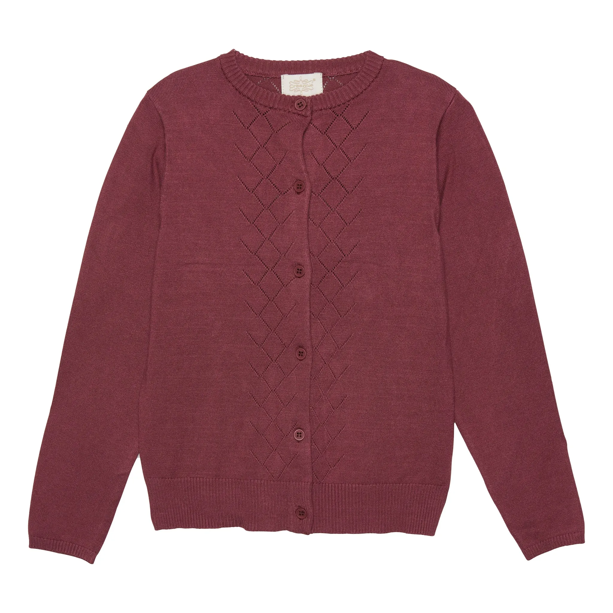 Creamie Cardigan Pointelle 3-6ans