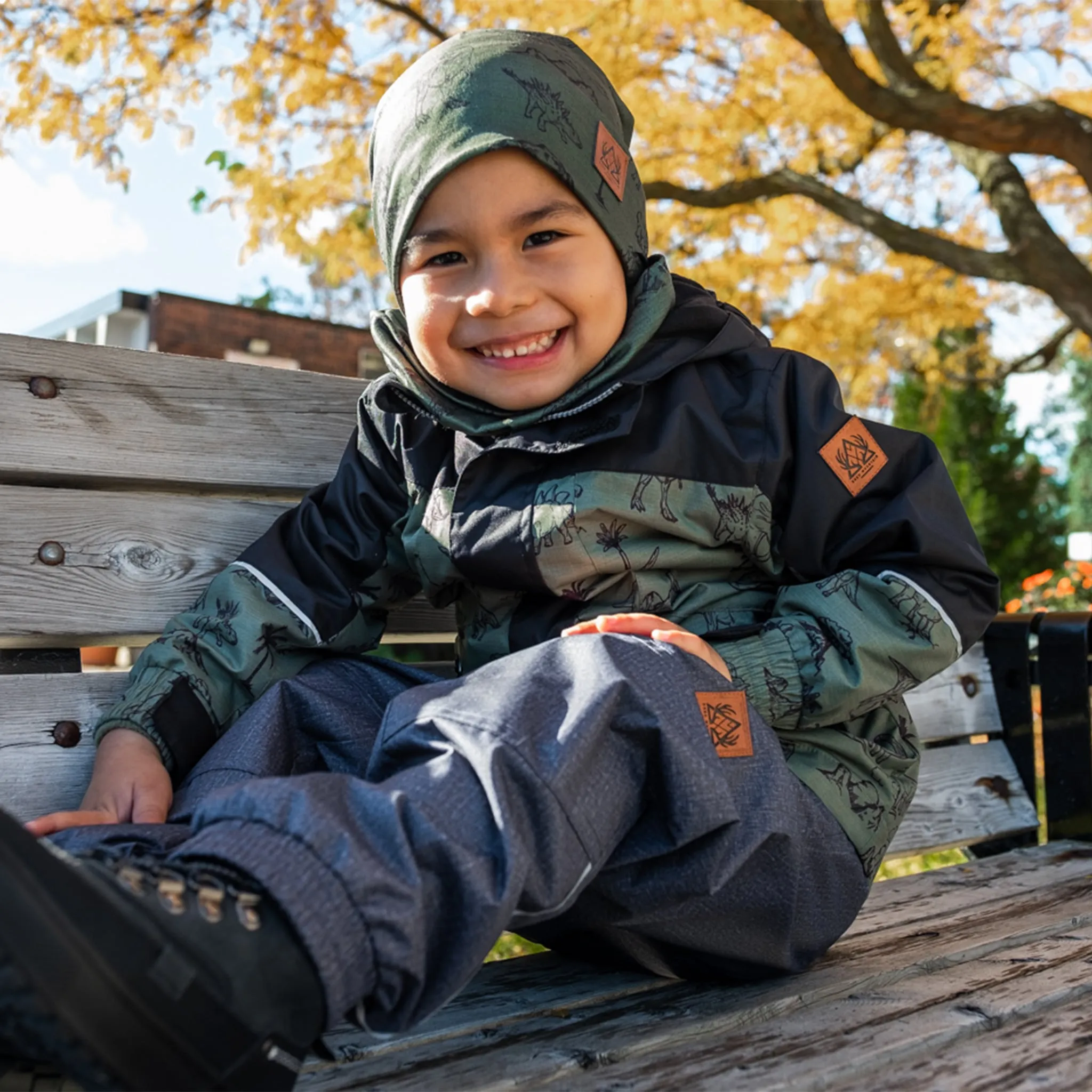 Deer Mountain Tuque Dinos 3-6ans