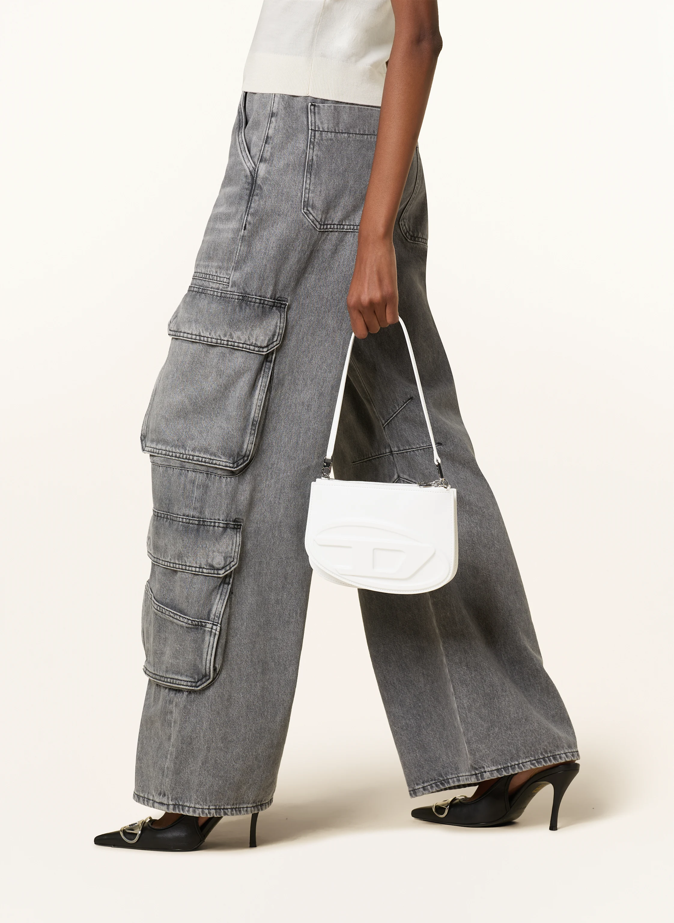 DIESEL Schultertasche 1DR TWIN