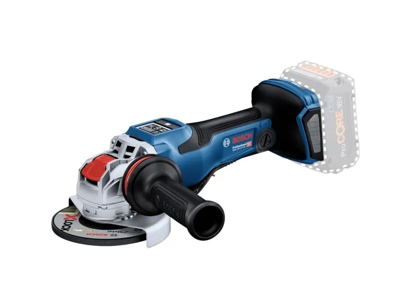 Bosch GWX 18V-15 PSC Professional - Vinkelkværn - ledningfri - 125 mm - intet batteri - 18 V - SOLO