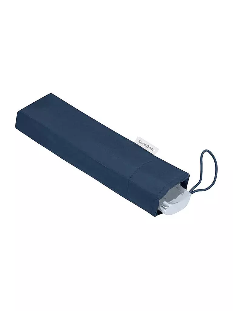 SAMSONITE Regenschirm - Taschenschirm Rain Pro Manual Flat blue blau