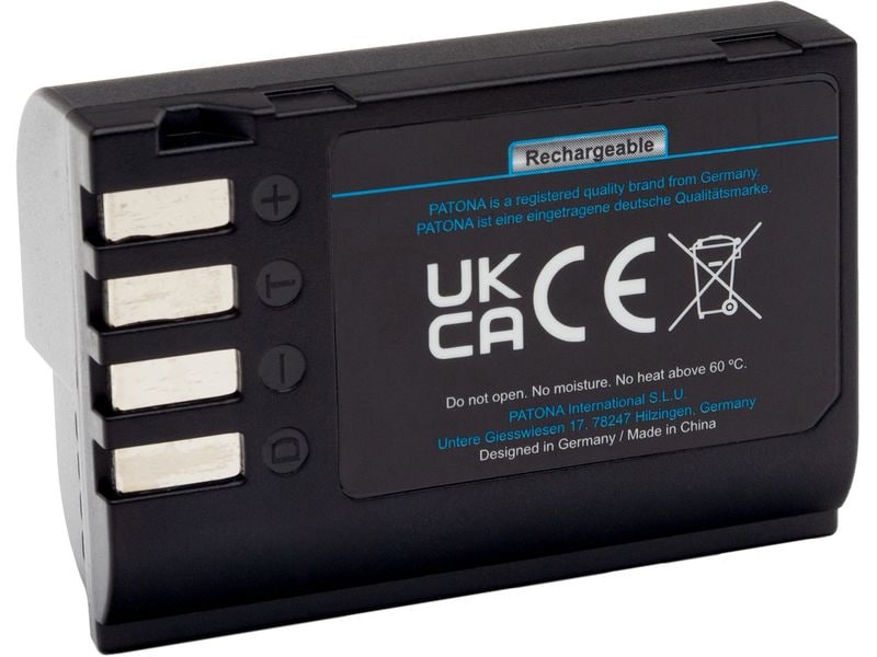 Patona Platinum Akku für Panasonic DMW-BLK22, S5, G9, GH5 u Platinum Batteriesatz für Panasonic