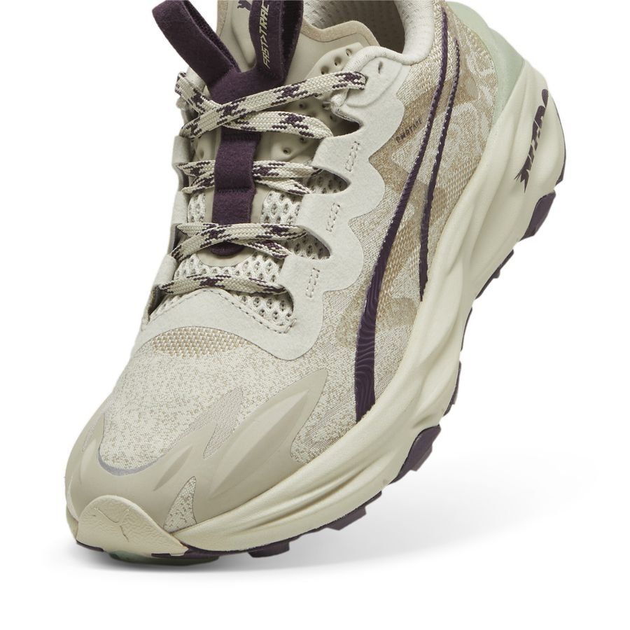 PUMA Chaussures de Running Fast-Trac Nitro 3 - Sable/Oak Branch/Midnight Plum Femme