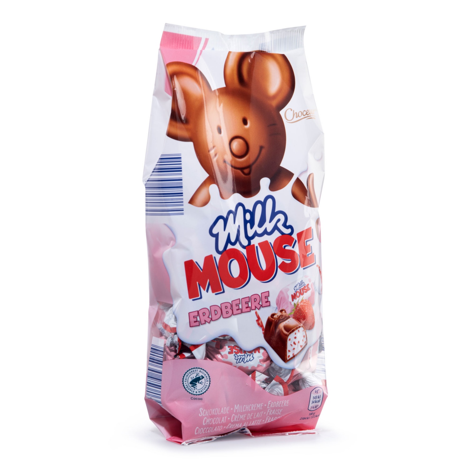 CHOCEUR Milch-Mäuse, Waldbeere