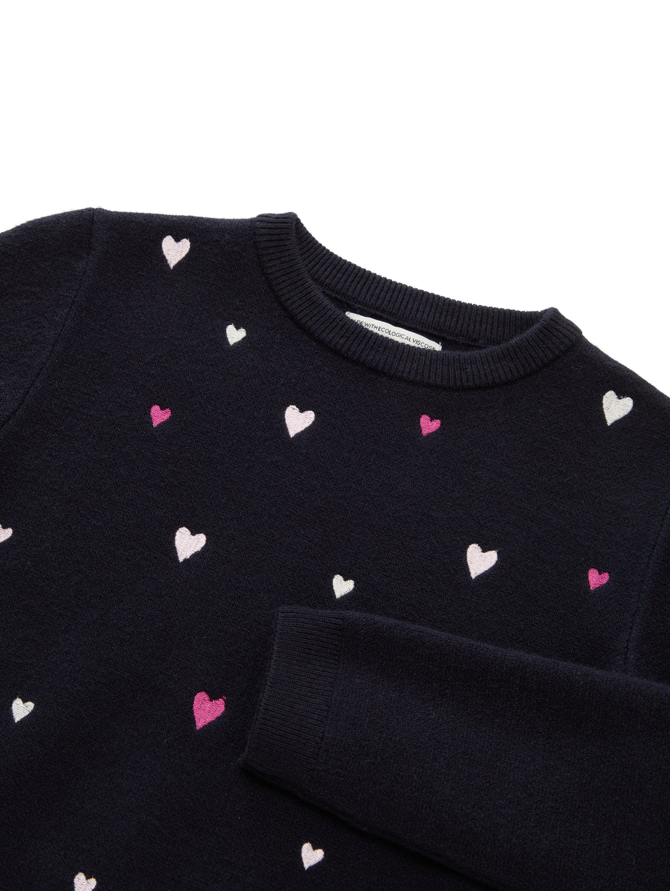 TOM TAILOR Strickpullover , mit Herz-Strickereien