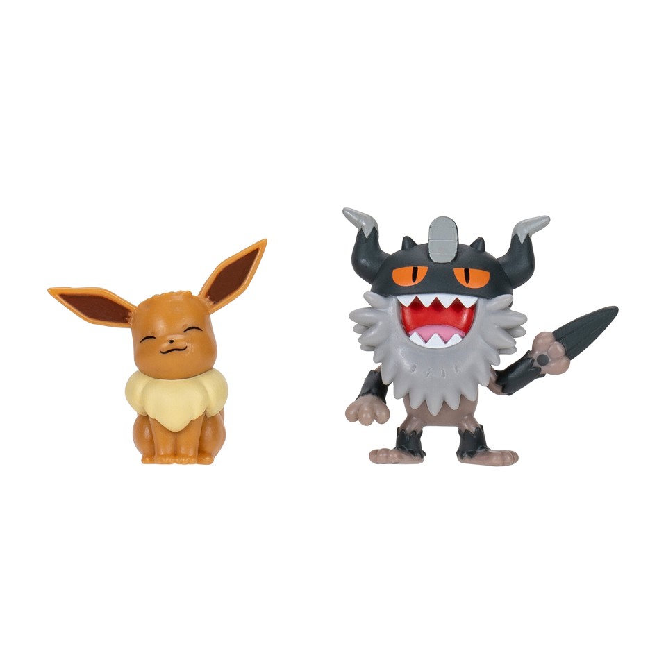 Pokemon - Battle Figure Perrserker and Eevee