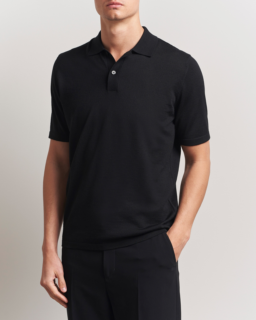 Samsøe Samsøe Sarown Knitted Polo Black