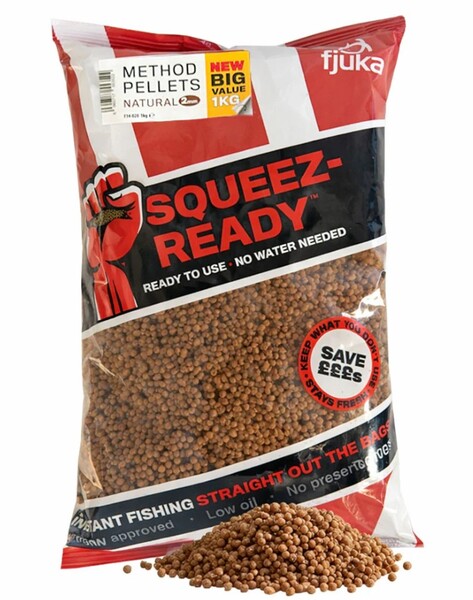 Pellets Method Squeez-Ready™ Fjuka 2mm (1kg)