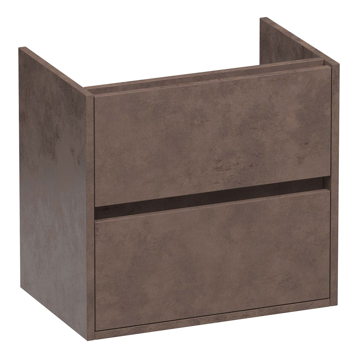 Brauer Adore onderkast ondiep 60cm met 2 softclose lades erosion