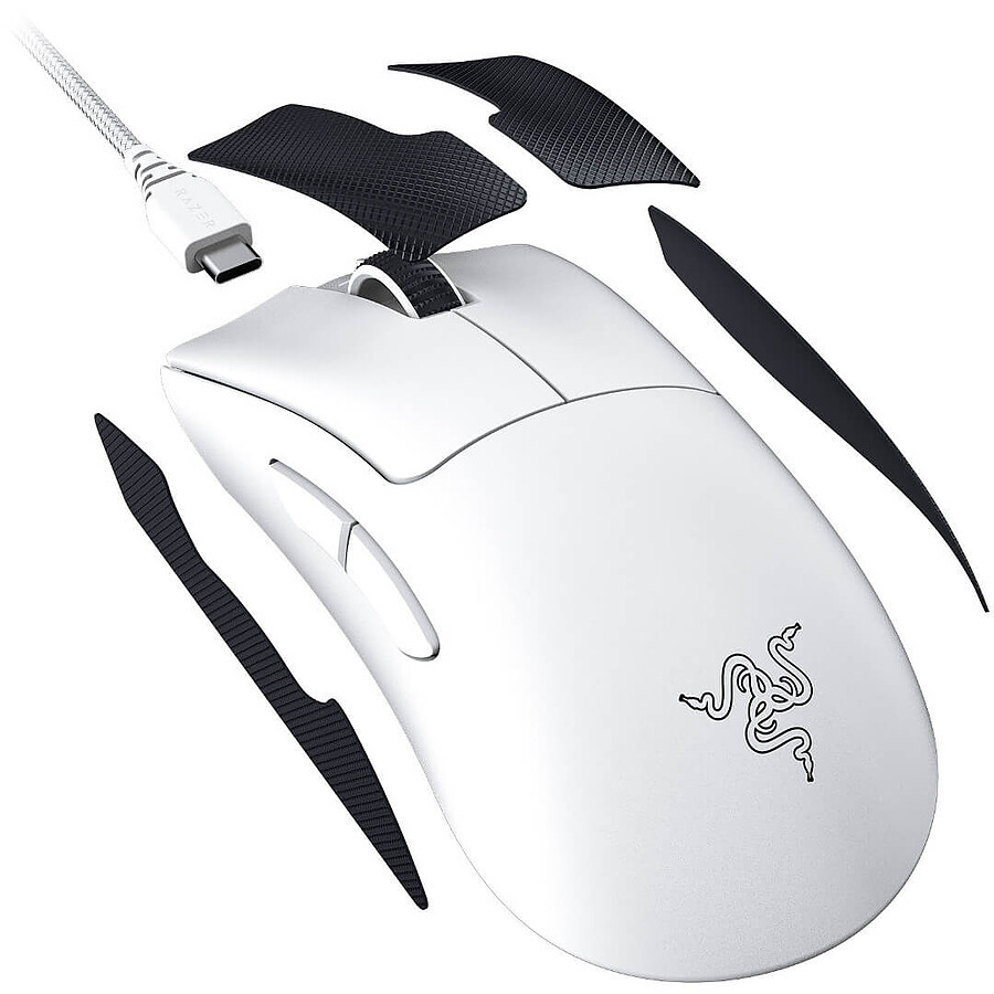 Razer DeathAdder V3 Pro - Blanc