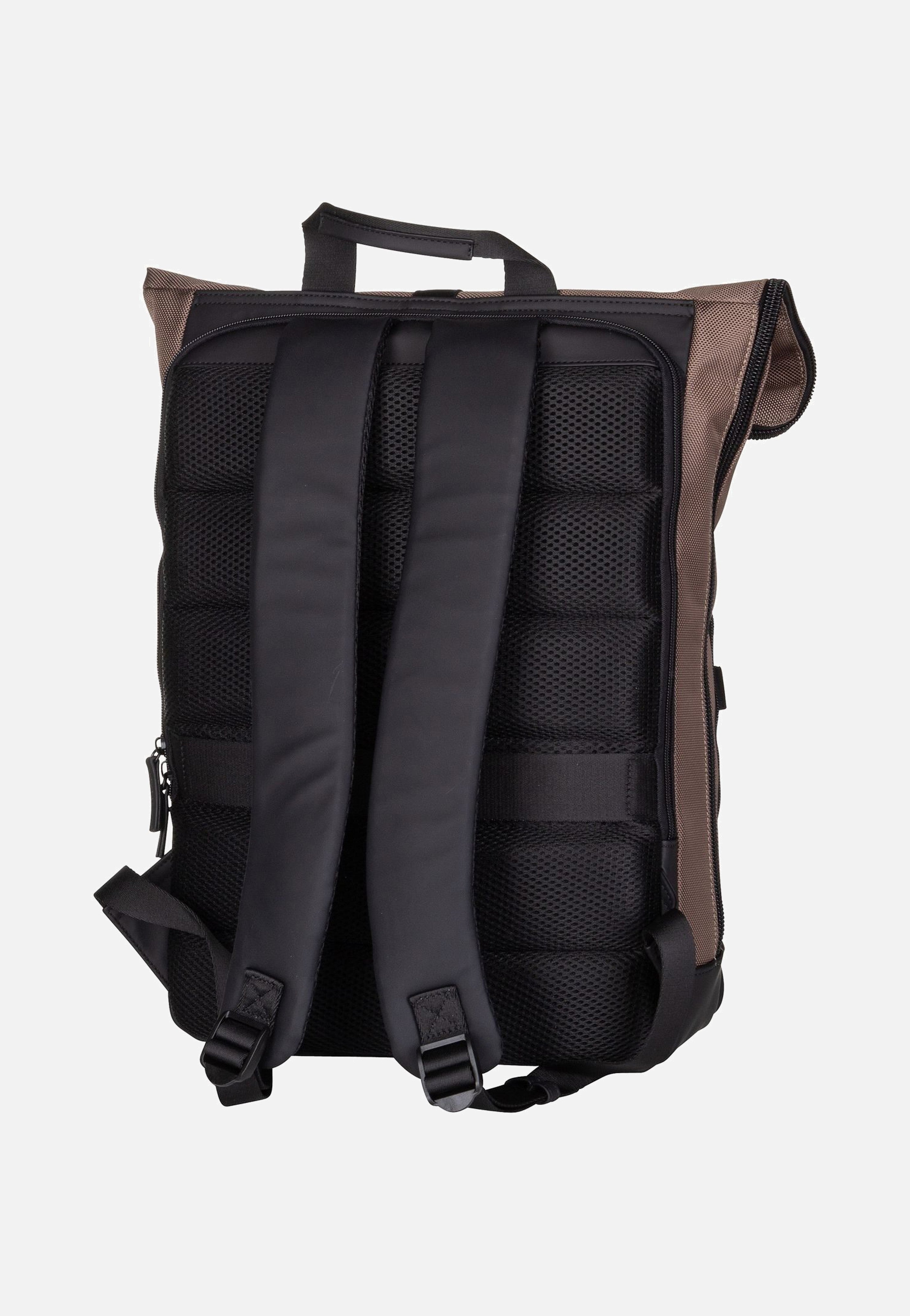 Balling Kurier 4015 Taupe - Rolltop Rucksack