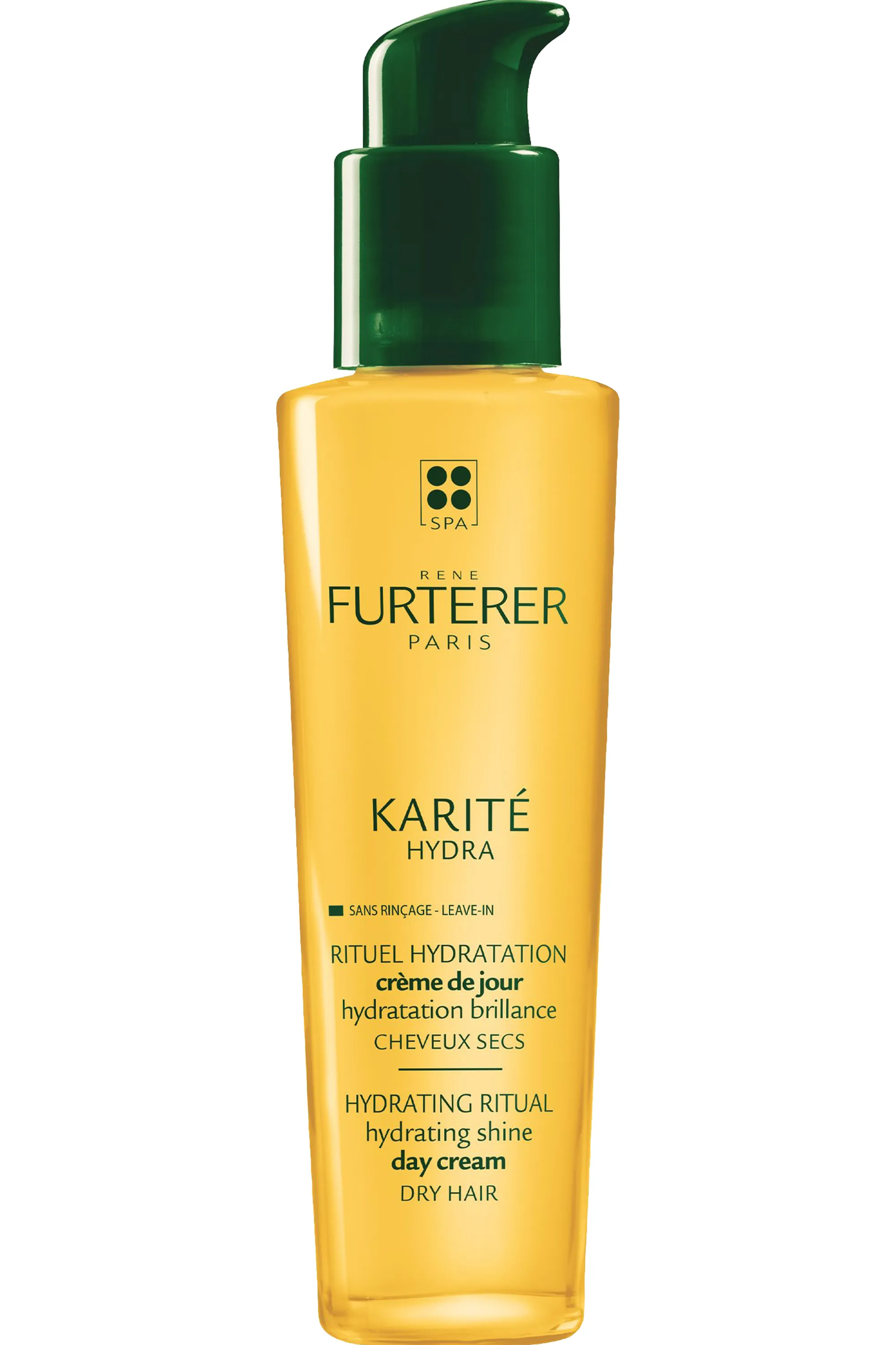 René Furterer Crème de jour hydratante sans rinçage pour cheveux secs Karité Hydra-100 ml