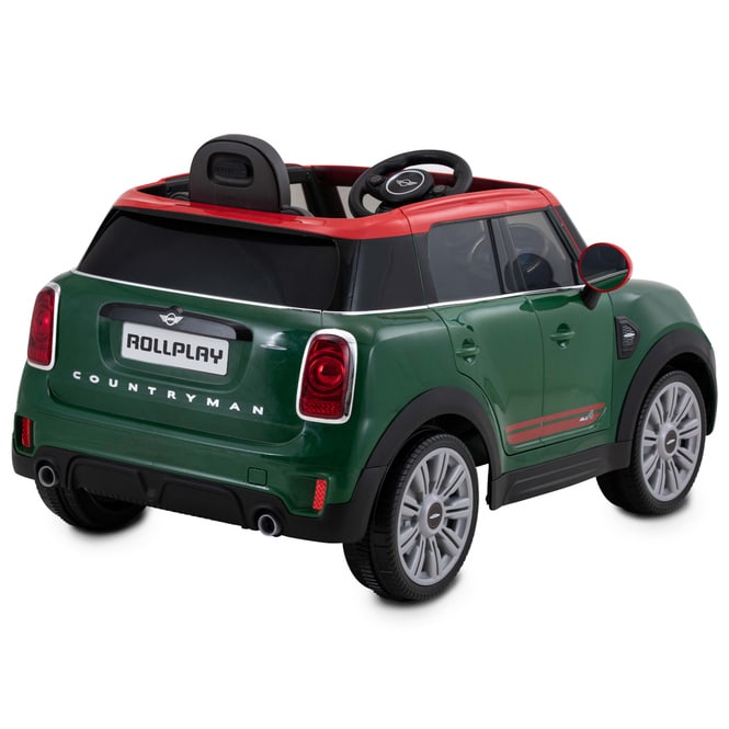 Kinder-Elektrofahrzeug - Mini Cooper Countryman- dunkelgrün