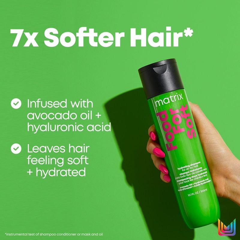 Food For Soft - Shampoo - Avocado-Olie - Hydraterend - 300ml