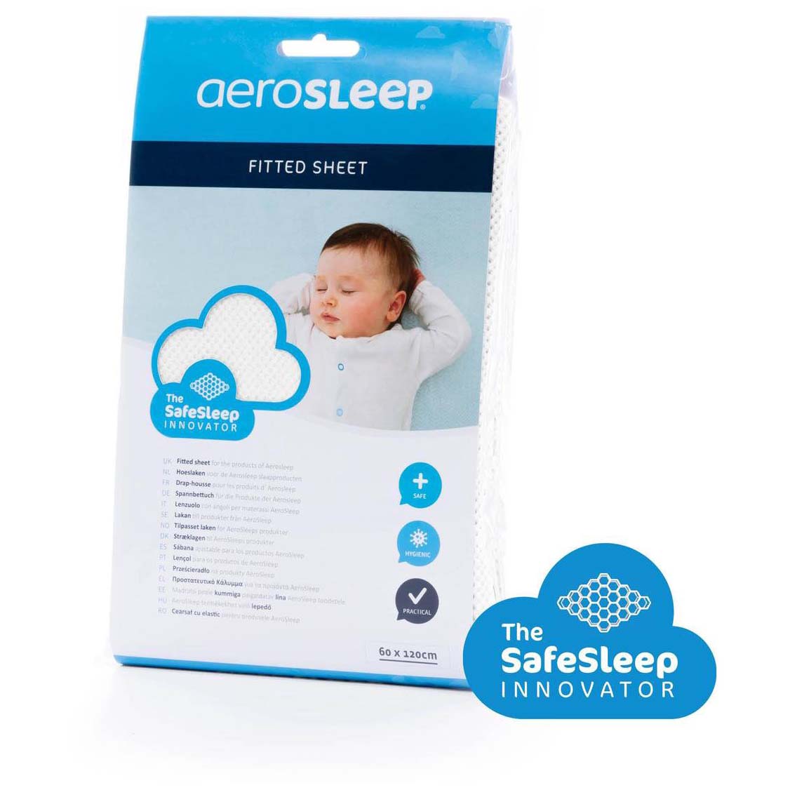 Aerosleep hoeslaken 70x140cm - toppers - Prénatal
