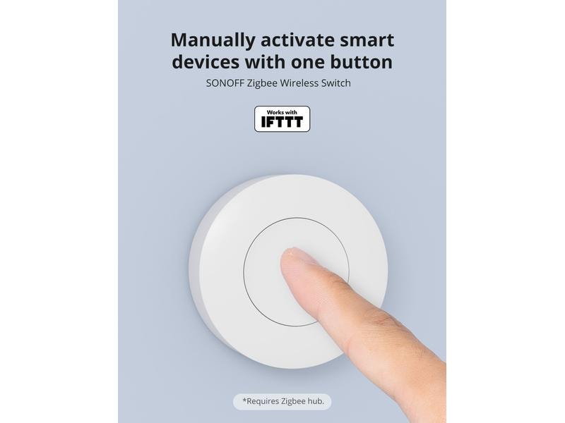 SONOFF WLAN-Schalter SNZB-01P DC 3 V Zigbee Wireless-Schalter