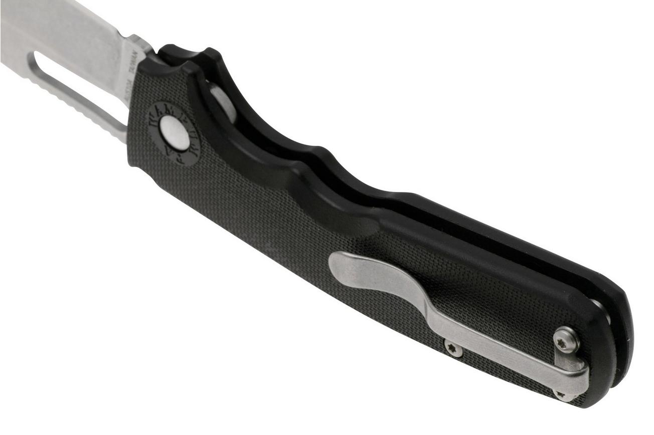 Demko Shark-Cub Shark-Lock Slicer Shark SC-GRN-BLK-SLICER, AUS10A, Black GRN, zakmes