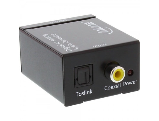 INLINE - Convertisseur numérique-analogique ® Audio Converter Entrée numérique vers analogique Sortie To...