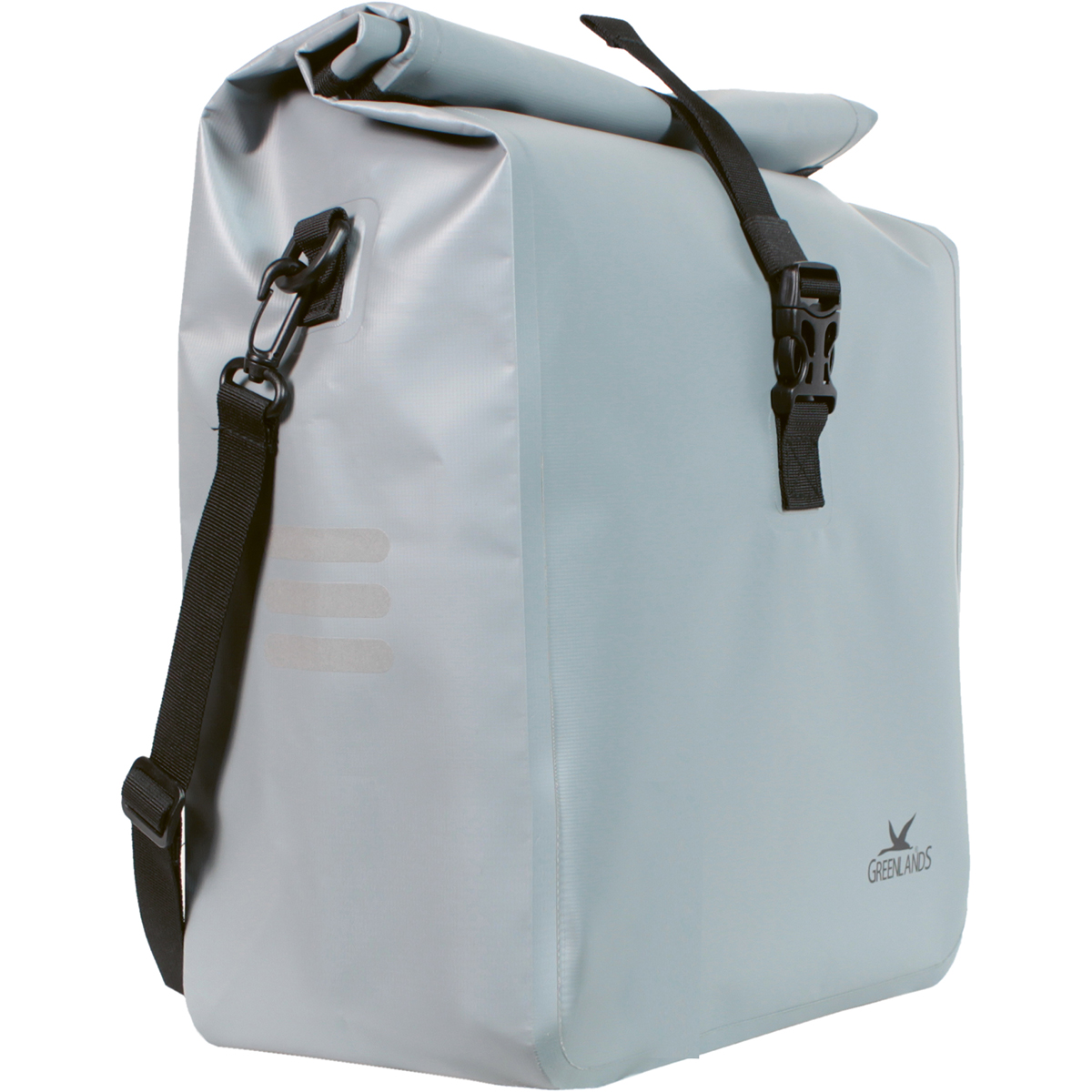 Greenlands Waterproof 18.5 enkele fietstas - Silver