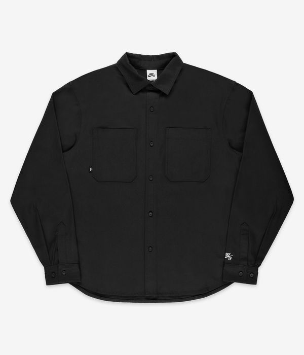 Nike SB Essential Woven Hemd (black white)