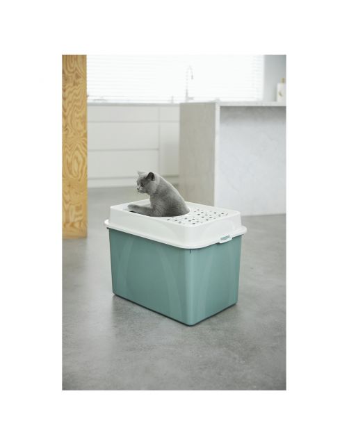 Rotho Mypet Kattenbak Met Boveningang Eco Berty 57.2 x 39.3 x 40.4 cm - Kattentoilet