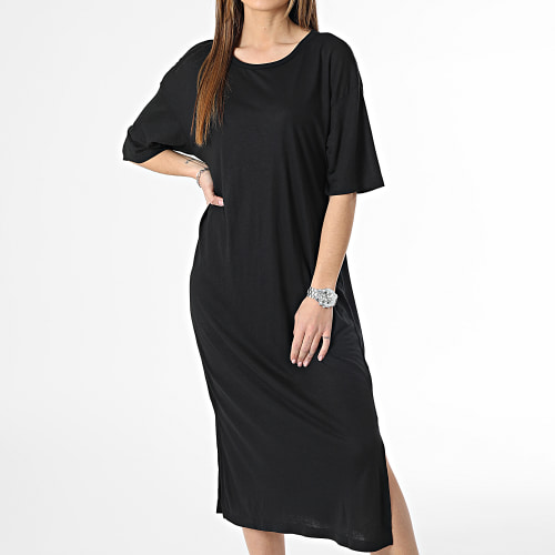 Robe Tee Shirt Femme Mayden Noir