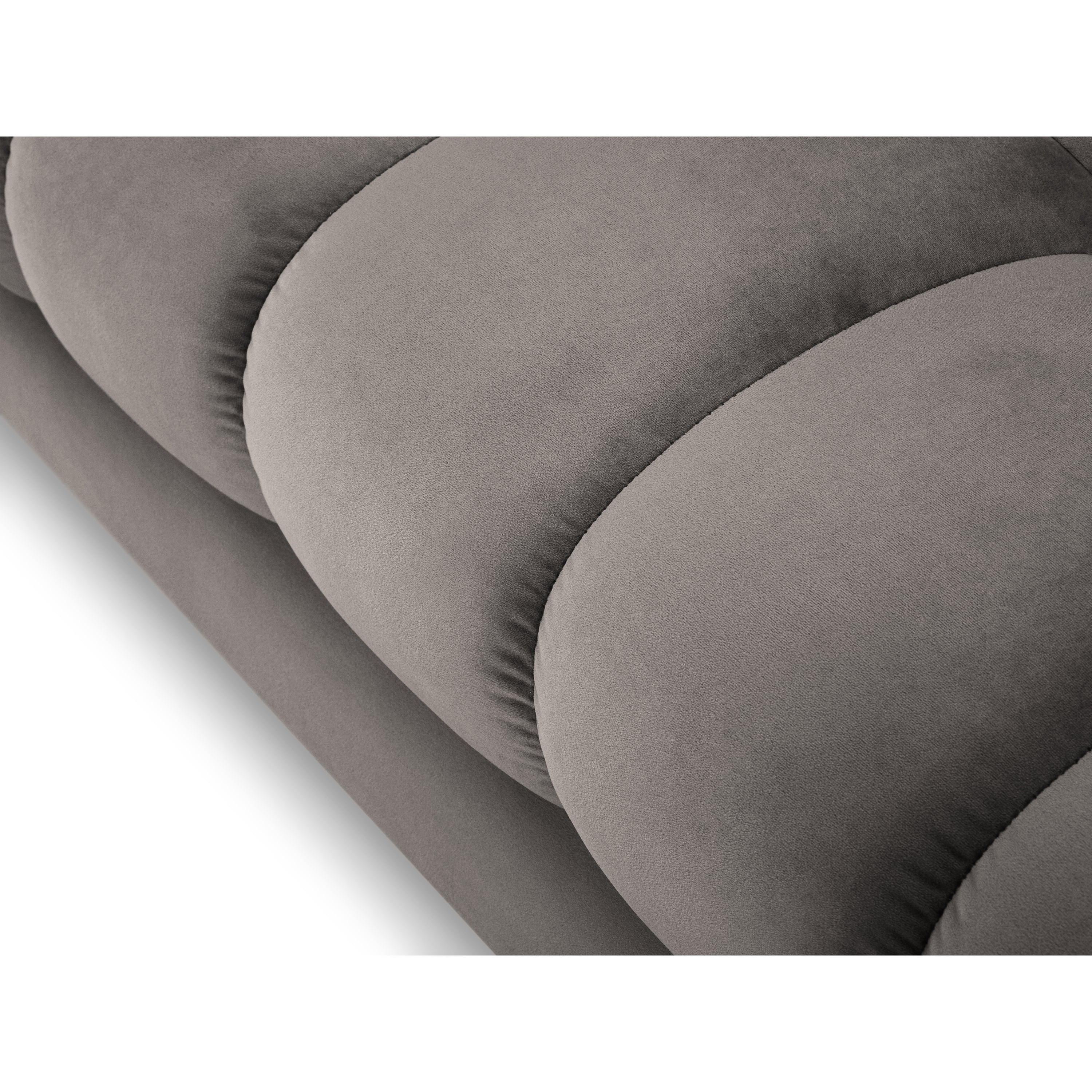 Cosmopolitan Design Bali 4-zitsbank - Grijs / Goud