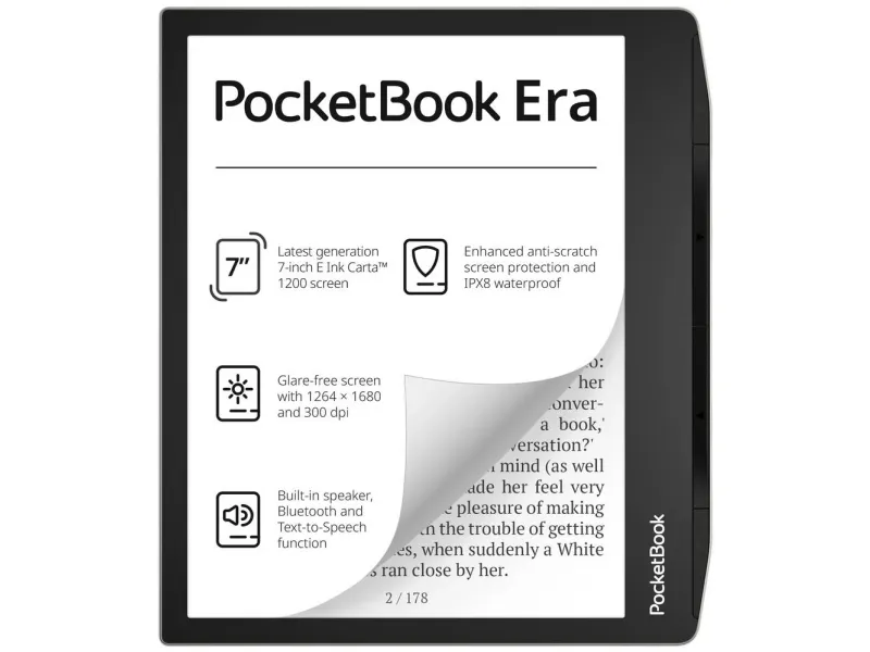 PocketBook Era - eBook læser - Linux 3.10.65 - 16 GB - 7