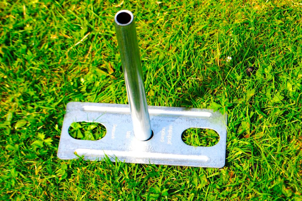 Walker Dreiteiliger Windschutz mit Alu Stangen WS-5
