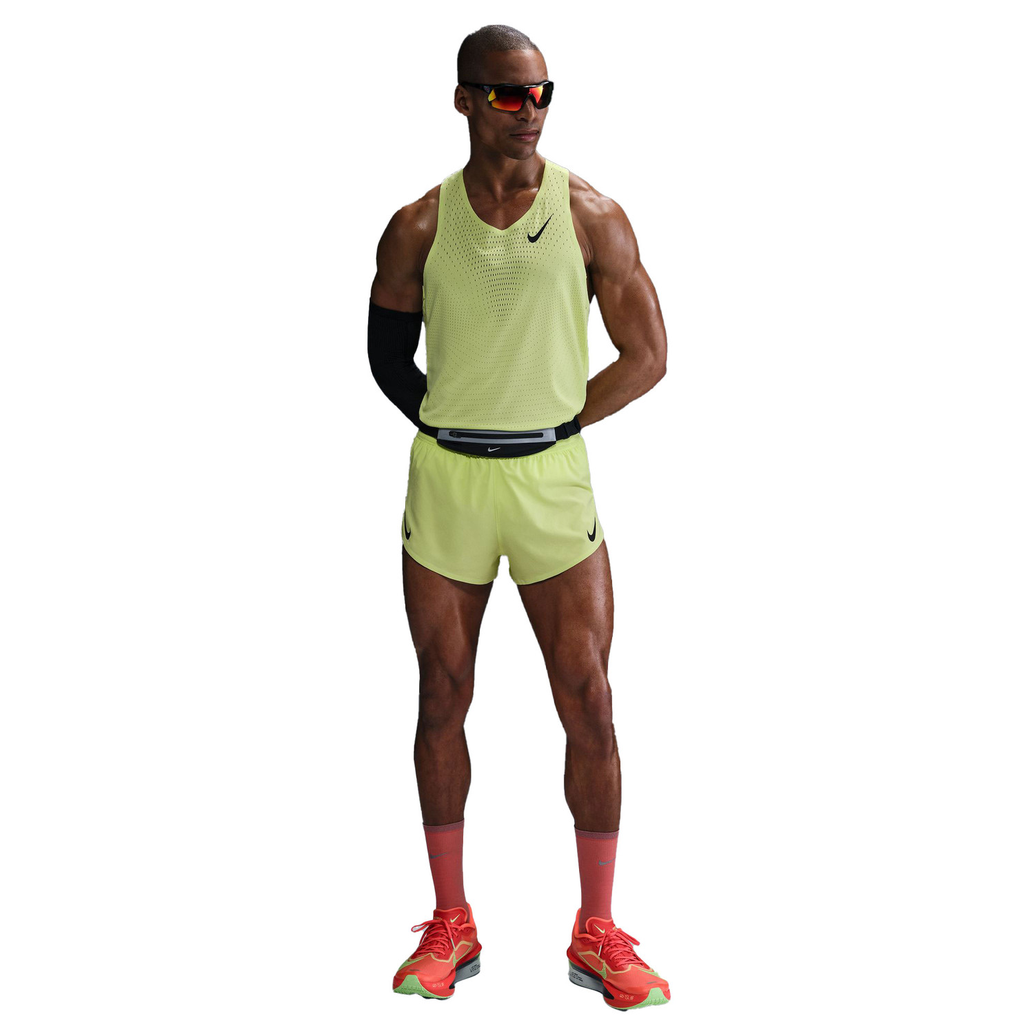 Nike Aeroswift Singlet Short  2'' Set Heren
