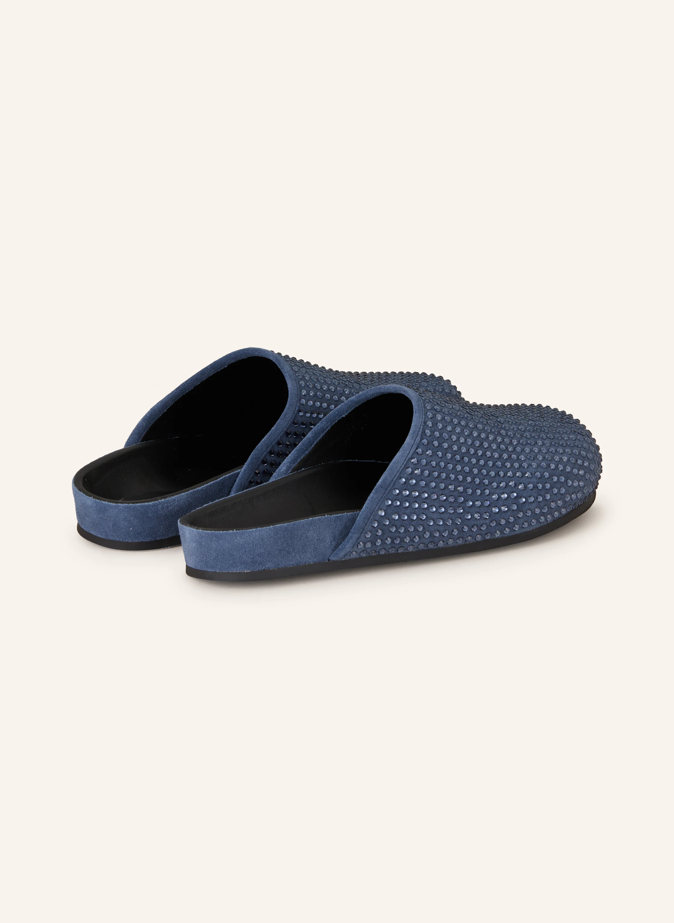 SANDRO Mules mit Schmucksteinen