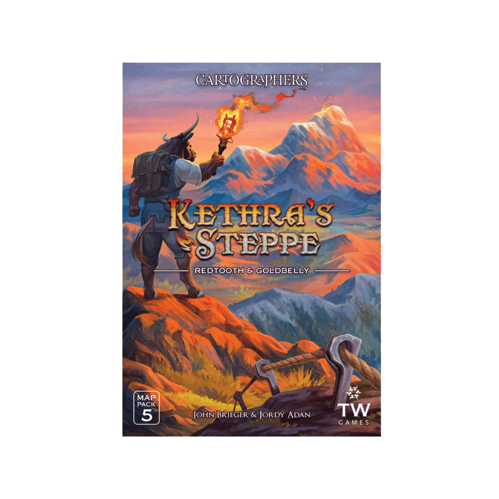 Cartographers Heroes - Map Pack 5 Kethra's Steppe