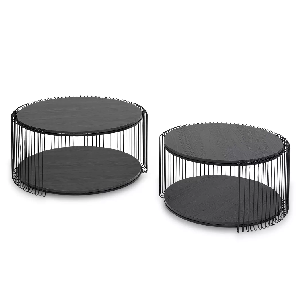 Couchtisch Wire Double 87960 2er Set