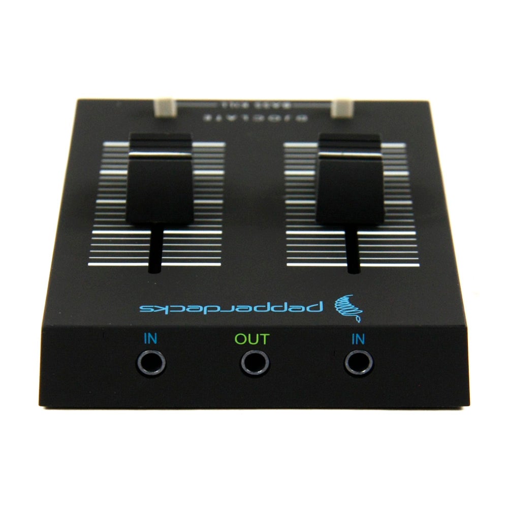 Pepperdecks DJoclate 2 kanaals audiomixer