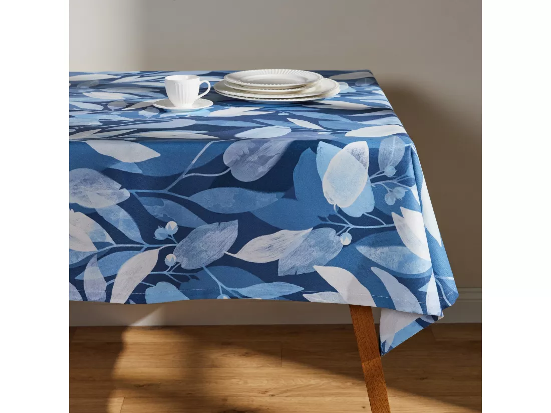 Nappe Azurella bleu foncé 150 x 220