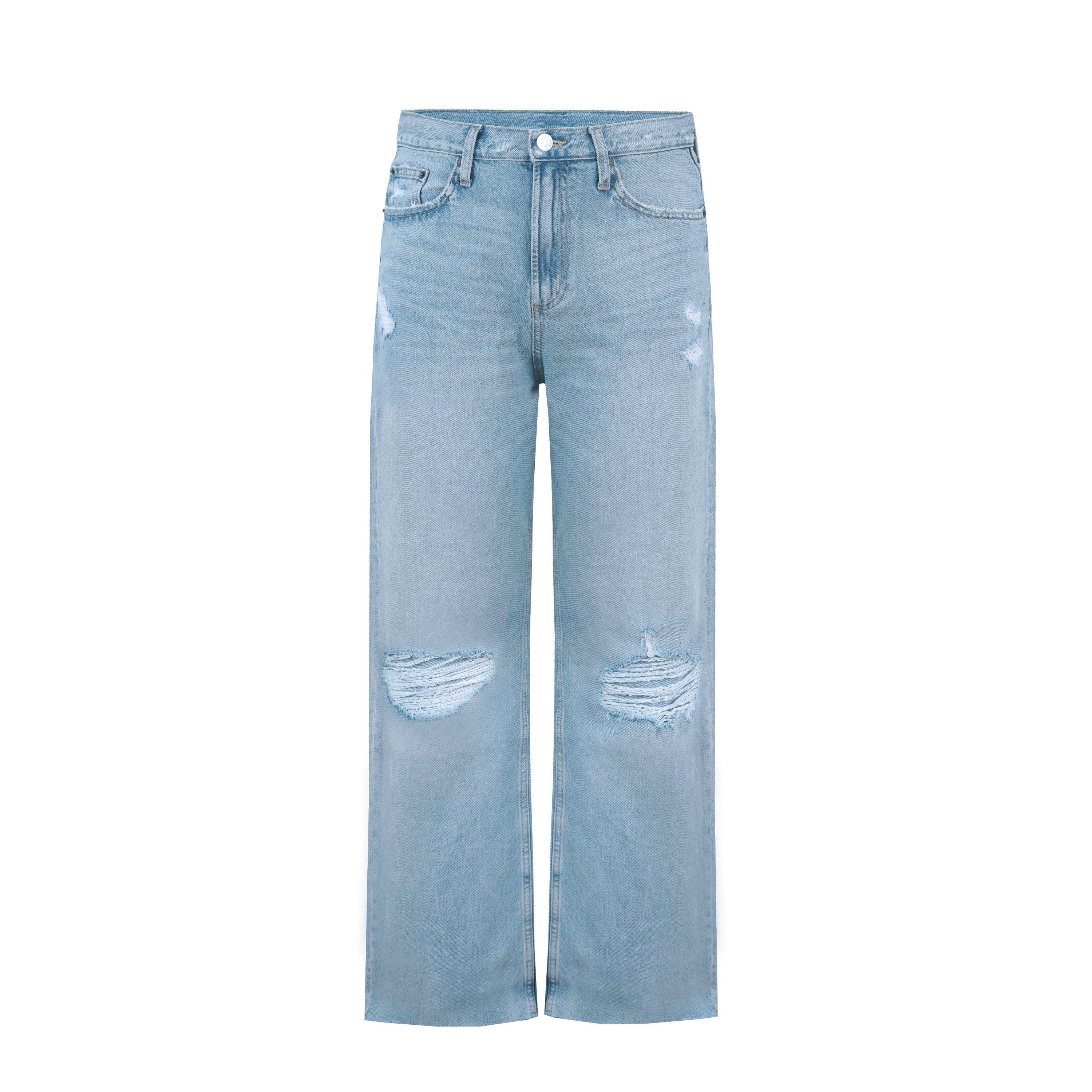 Fabric Wide Jeans