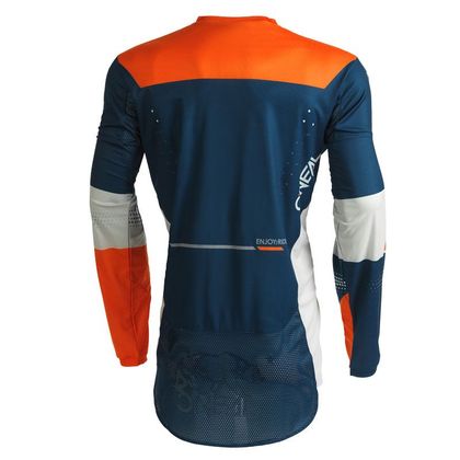 Maillot cross O'Neal HARDWEAR - HAZE V.22 - BLUE ORANGE 2023 - Bleu / Orange