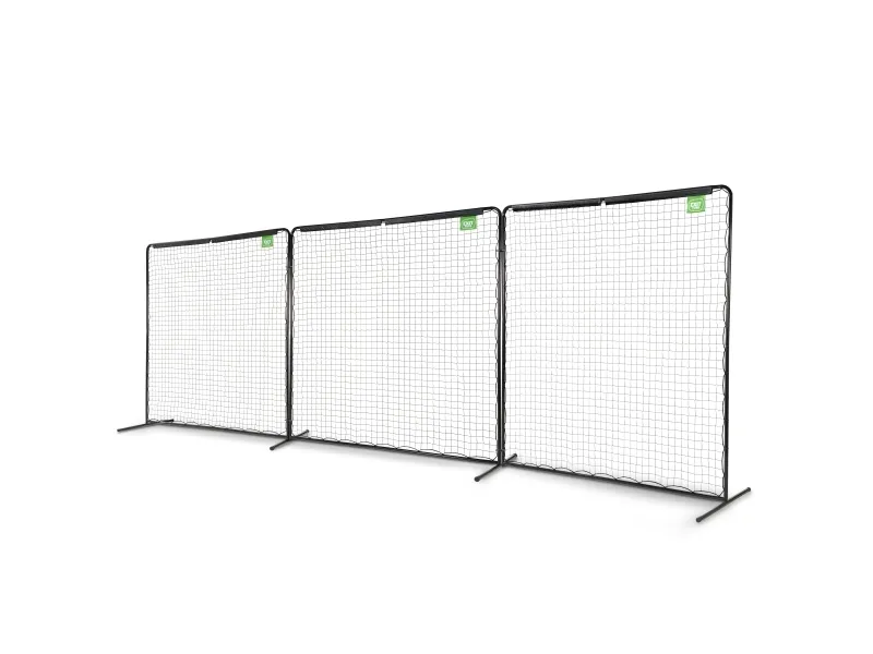 EXIT Backstop Net 900, Sort, Fodbold, Metal, Galvaniseret, Sort, 3 stk