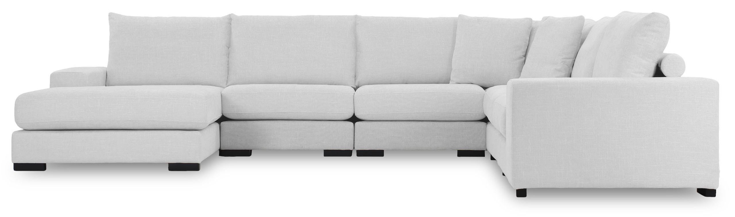 U bank stof Miami 01 Napels B381 x D294 x H87 cm