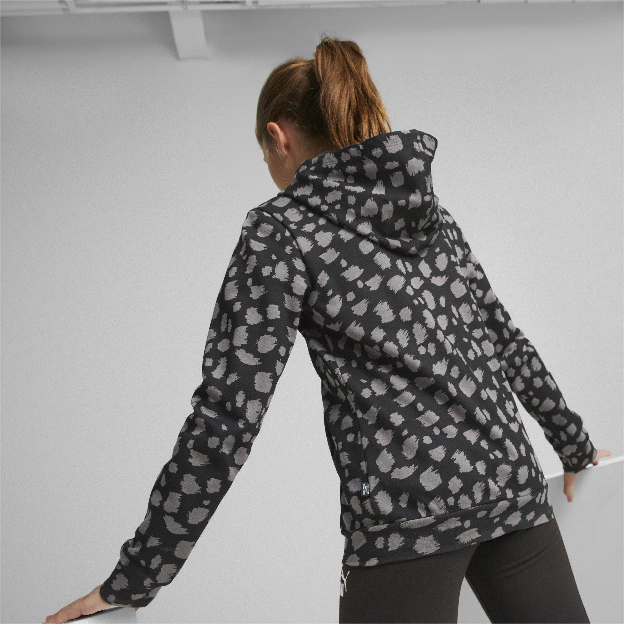Puma ESS ANIMAL AOP Full-Zip Hoodie TR G