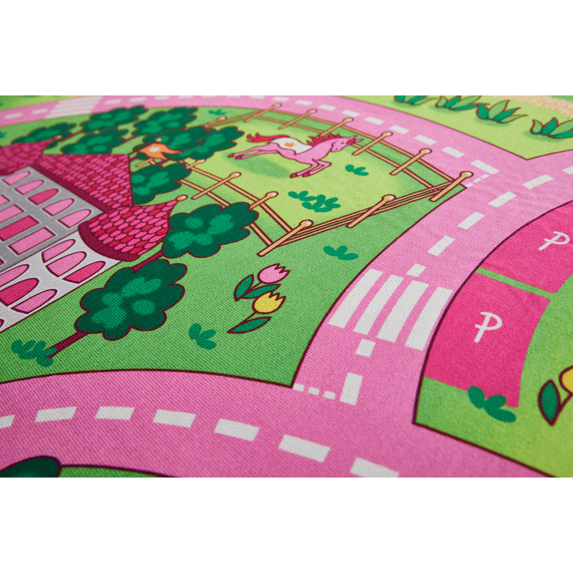 Spielteppich - bunt - Zirkus - 100x150 cm
