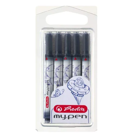 Herlitz Universalpatrone My Pen blau 5 Stück