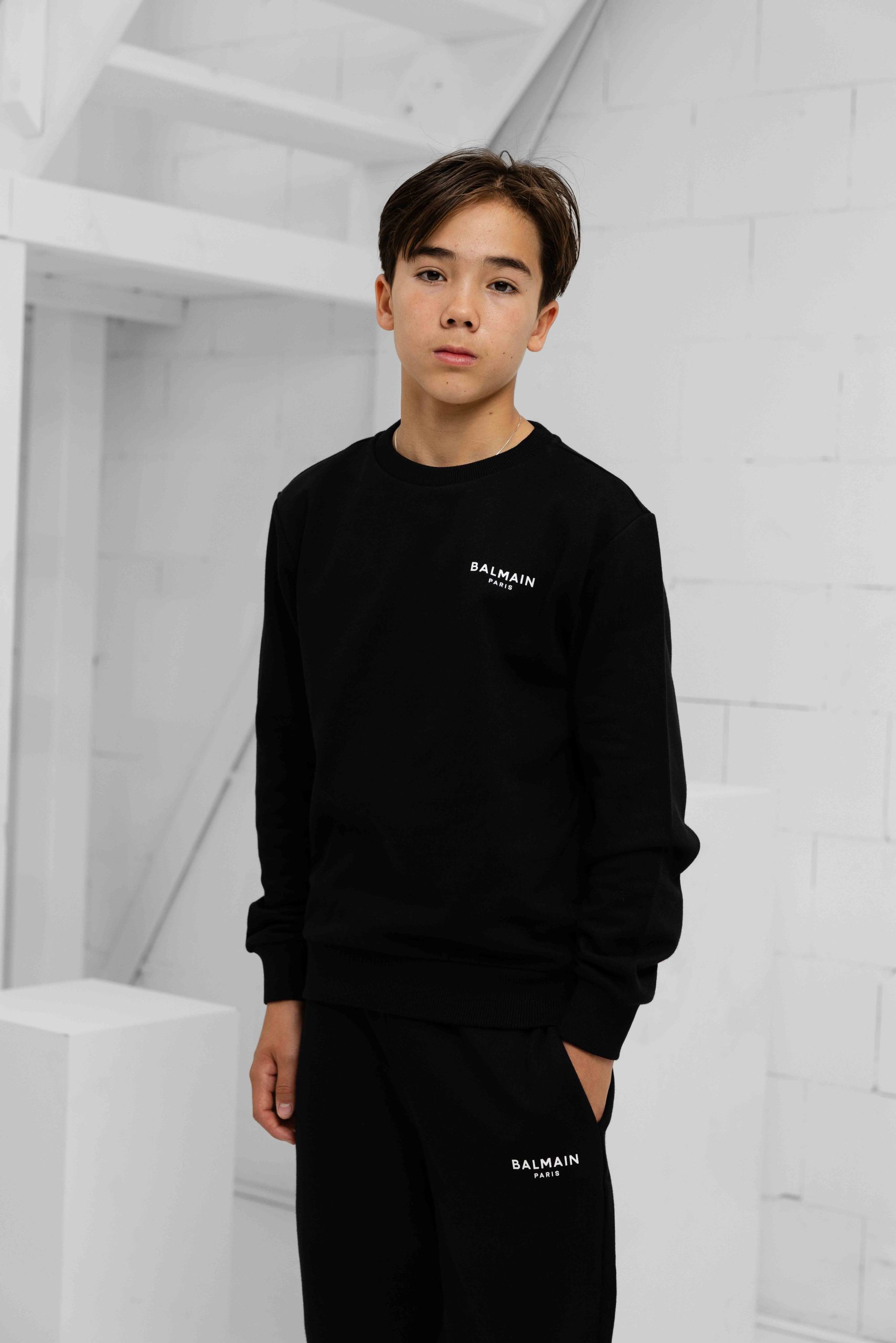 Balmain BX4P30 Trainingspak Kids Zwart